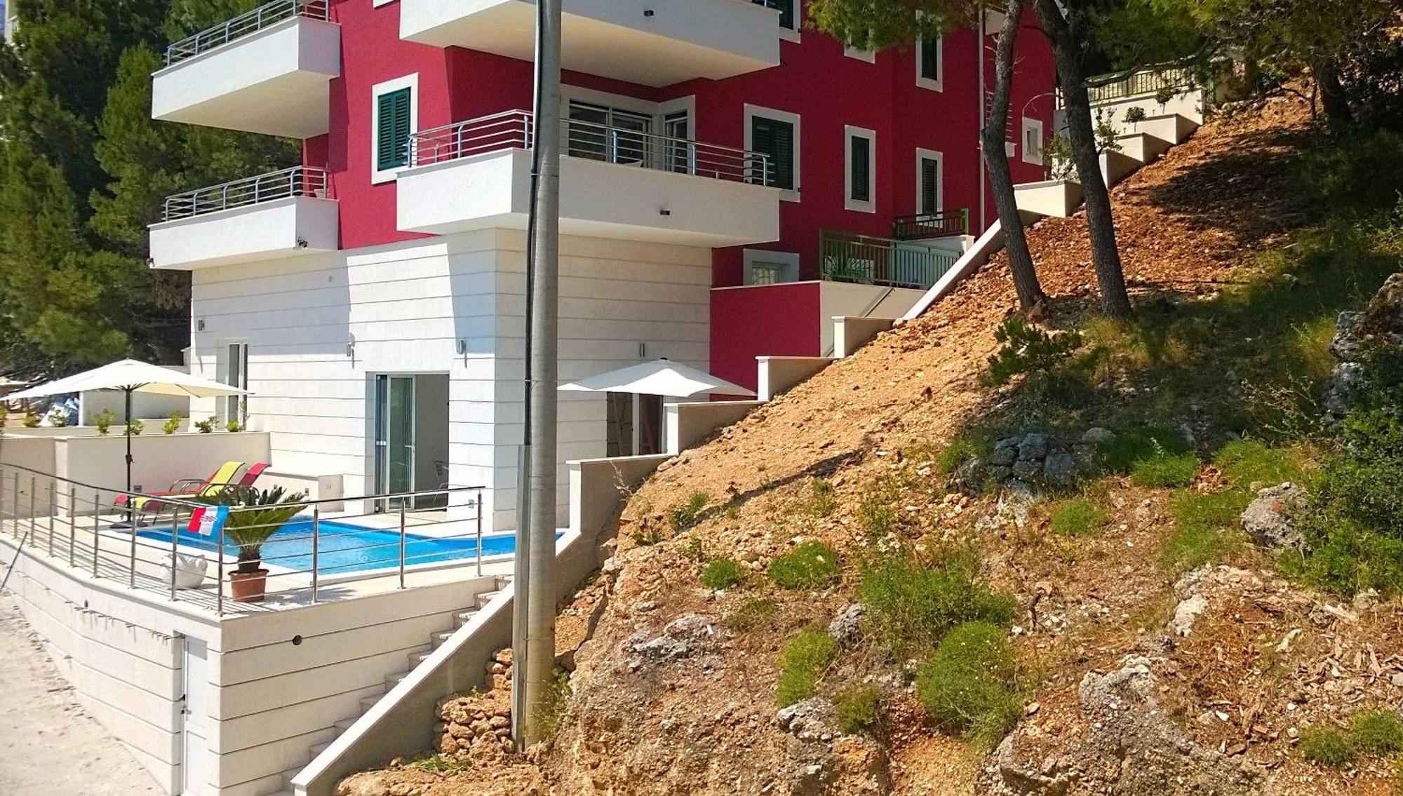 Villasanta De Luxe Apartments With Pool Marusici  Exteriér fotografie